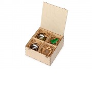 Подарочный набор Decoration Deluxe с двумя видами варенья, натуральный