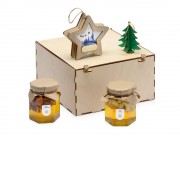 Подарочный набор Decoration Deluxe с двумя видами меда