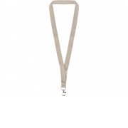 Ланьярд с карабином, бежевый