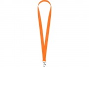 Ланьярд с карабином, оранжевый