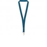 Ланьярд с карабином, цвет морской волны