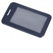 Чехол для пропуска Weekend из ПВХ, темно-синий