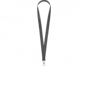 Ланьярд с карабином, серый