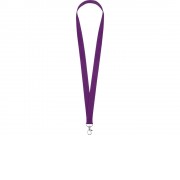 Ланьярд с карабином, фиолетовый