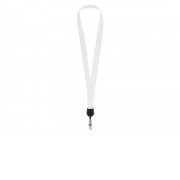 Ланъярд 2 см с ретрактором, черный