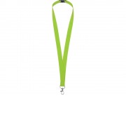 Ланьярд с карабином и замком безопасного разрыва, зеленое яблоко