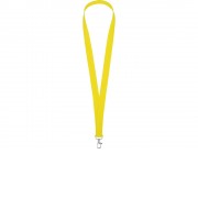Ланьярд с карабином, желтый