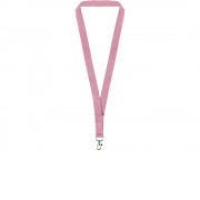 Ланьярд с карабином, пыльно-розовый