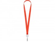 Ланьярд с ретрактором, красный