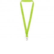 Ланъярд из RPET с карабином, зеленое яблоко