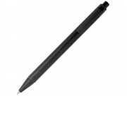 Одноцветная шариковая ручка Chartik из переработанной бумаги с матовой отделкой, сплошной черный