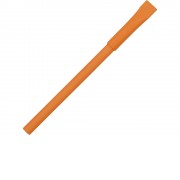 Ручка картонная с колпачком Recycled, оранжевый