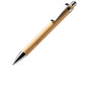 Ручка шариковая DAVOS из бамбука, бежевый