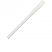 Ручка картонная с колпачком Recycled, белый