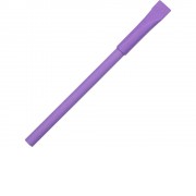 Ручка картонная с колпачком Recycled, фиолетовый