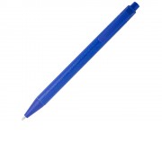 Одноцветная шариковая ручка Chartik из переработанной бумаги с матовой отделкой, синий