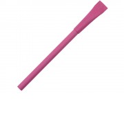 Ручка картонная с колпачком Recycled, фуксия