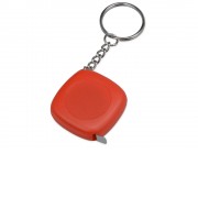 Брелок-рулетка 1м Block, красный