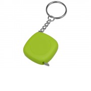 Брелок-рулетка 1м Block, зеленое яблоко