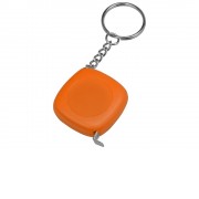 Брелок-рулетка 1м Block, оранжевый