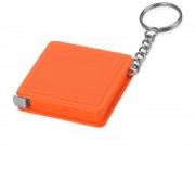 Брелок-рулетка, 1 м., оранжевый