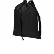 Рюкзак со шнурком и затяжками Lery, черный