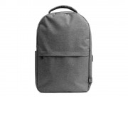 Рюкзак GREGOR из переработанного полиэстера RPET 600D, серый меланж