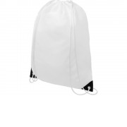 Рюкзак со шнурком Oriole, имеет цветные края, черный