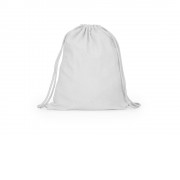 Рюкзак-мешок ADARE из 100% хлопка, белый