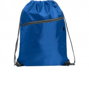 Рюкзак-мешок NINFA с карманом на молнии, королевский синий