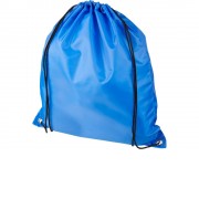 Рюкзак со шнурком Oriole из переработанного ПЭТ, синий