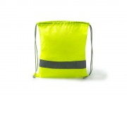 Рюкзак-мешок LABUR со светоотражающей полоской, неоновый желтый