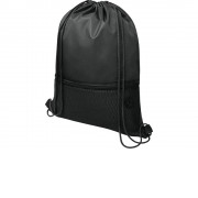 Сетчатый рюкзак со шнурком Oriole, черный