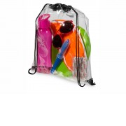 Рюкзак Lancaster, прозрачный/черный