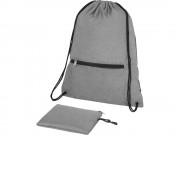 Складной рюкзак со шнурком Hoss, heather medium grey