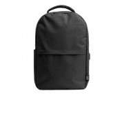 Рюкзак GREGOR из переработанного полиэстера RPET 600D, черный