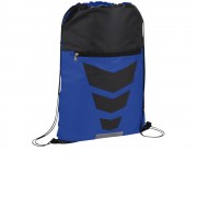 Рюкзак на шнурке Courtside, ярко-синий/черный