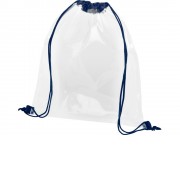 Рюкзак Lancaster, прозрачный/темно-синий