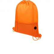 Сетчастый рюкзак со шнурком Oriole, оранжевый