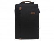 Рюкзак TORBER VECTOR с отделением для ноутбука 15,6, черный, нейлон, 42 х 30 x 13 см