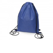 Рюкзак-мешок Reviver из нетканого переработанного материала RPET, синий