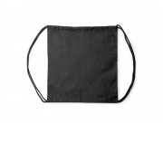 Рюкзак-мешок NASKA из конопляной ткани, черный