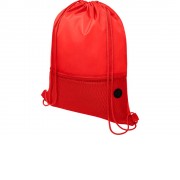 Сетчастый рюкзак со шнурком Oriole, красный