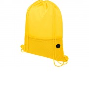 Сетчастый рюкзак со шнурком Oriole, желтый