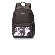 Рюкзак TORBER GRAFFI, серый с карманом черно-белого цвета, полиэстер, 44 х 31 х 18 см