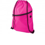 Рюкзак Oriole на молнии со шнурком, фуксия