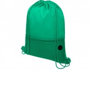 Сетчастый рюкзак со шнурком Oriole, зеленый