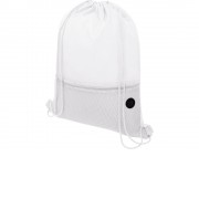 Сетчатый рюкзак со шнурком Oriole, белый