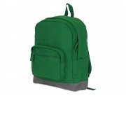 Рюкзак Shammy с эко-замшей для ноутбука 15, зеленый