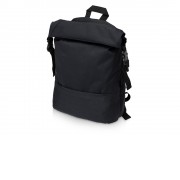 Рюкзак Shed водостойкий с двумя отделениями для ноутбука 15'', черный (P)